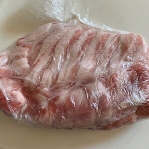 豚バラ肉の冷凍保存